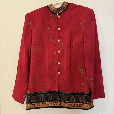 Vibrant & Elegant Vintage Silk Fashions by Oleg Cassini, Annalisa, Harvé Benard, & More (E-HS)