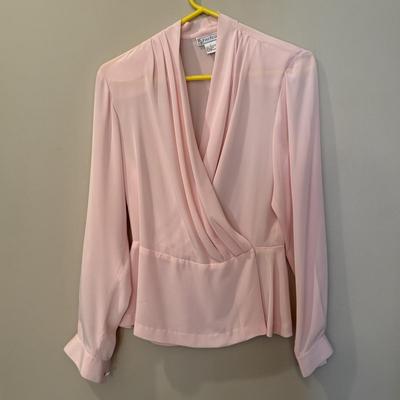 Vibrant & Elegant Vintage Silk Fashions by Oleg Cassini, Annalisa, Harvé Benard, & More (E-HS)