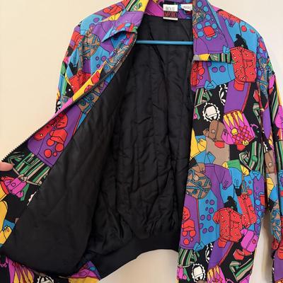 Vibrant & Elegant Vintage Silk Fashions by Oleg Cassini, Annalisa, Harvé Benard, & More (E-HS)