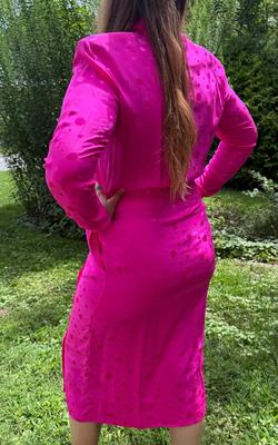 Vibrant & Elegant Vintage Silk Fashions by Oleg Cassini, Annalisa, Harvé Benard, & More (E-HS)