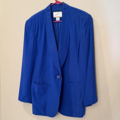 Vibrant & Elegant Vintage Silk Fashions by Oleg Cassini, Annalisa, Harvé Benard, & More (E-HS)
