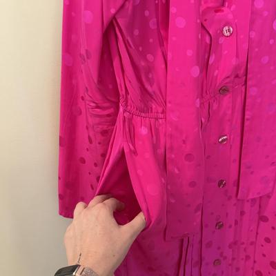 Vibrant & Elegant Vintage Silk Fashions by Oleg Cassini, Annalisa, Harvé Benard, & More (E-HS)