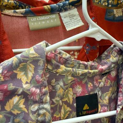 Colorful Casual Tops by Liz Claiborne, Chico’s, GAP, & More (E-HS)