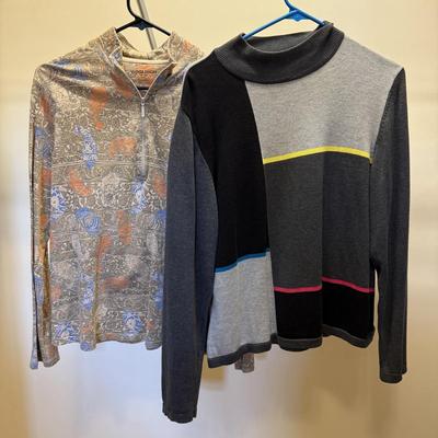Colorful Casual Tops by Liz Claiborne, Chico’s, GAP, & More (E-HS)