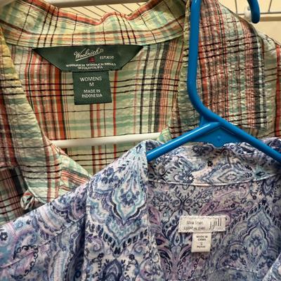 Colorful Casual Tops by Liz Claiborne, Chico’s, GAP, & More (E-HS)