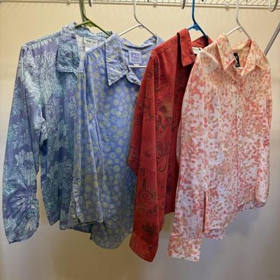 Colorful Casual Tops by Liz Claiborne, Chico’s, GAP, & More (E-HS)