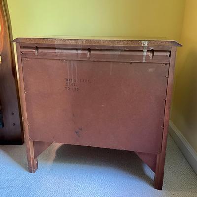 C773 Two Drawer French Provincial Nightstand