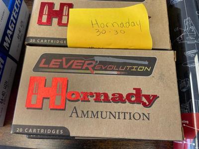 Sale Photo Thumbnail #242: Hornady Ammunition - 30-30 (ONE BOX)