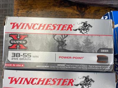 Sale Photo Thumbnail #246: Winchester Super X - 38-55 WIN 255 Grain (ONE BOX)