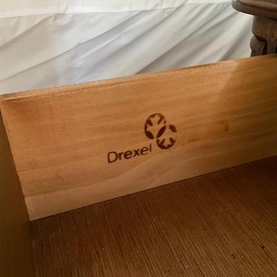 A790 Pair of Drexel Heritage Cabernet French Provincial Nightstands