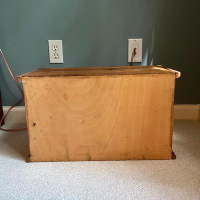 A792 Three Drawer Reclaimed Wood Jewelry Credenza
