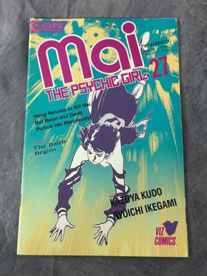 Mai the Psychic Girl Comic Book #27 Eclipse Comics 1988