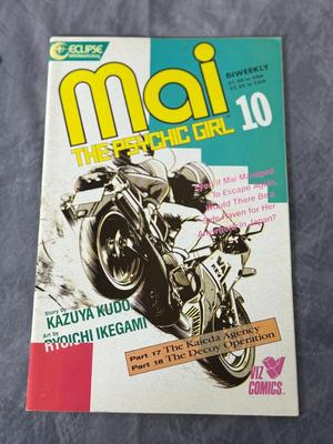Mai the Psychic Girl Comic Book #10 Eclipse Comics