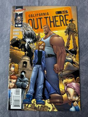 Out There #1, #7, #8, & #9 DC Wildstorm Comics 2001 VF/NM 2002 Humberto Ramos California 56 (Lot of 4)