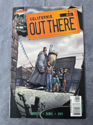 Out There #1, #7, #8, & #9 DC Wildstorm Comics 2001 VF/NM 2002 Humberto Ramos California 56 (Lot of 4)