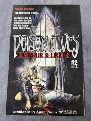 Poison Elves: Lusiphur & Lirilith Comic Books #1,#2, &,#3
