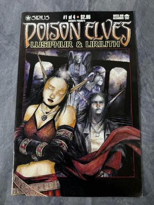 Poison Elves: Lusiphur & Lirilith Comic Books #1,#2, &,#3