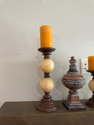 CANDLE STICKS AND DECOR