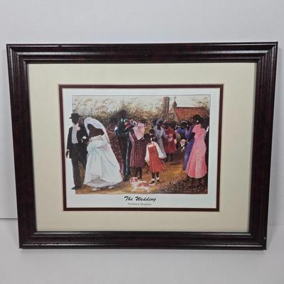 LOT 4D: " Contemplating Lincoln", "The Banjo Player" Prints and More