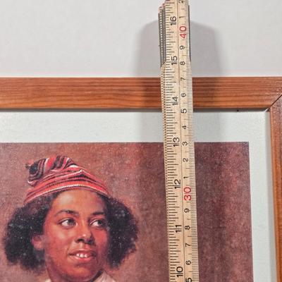 LOT 4D: " Contemplating Lincoln", "The Banjo Player" Prints and More