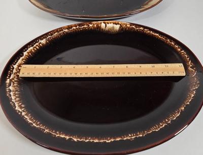 LOT 28D: Various Pieces of Pfaltzgraff and Other Named Brown Drip Pottery Ware