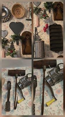 LOT 31K: Vintage Country Kitchen Decor