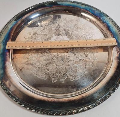 LOT 34D: Huge Lot of Silver Plated Pieces and More