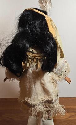 LOT 50X: Set of Four Native American Dolls