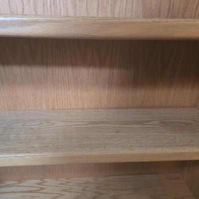 LOT 51X: Thornwood Wooden Bookshelf with Adjustable Shelves