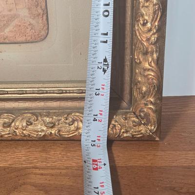 LOT 54X: Unique Framed 3D Artwork Depicting the Landscape of Jerusalem's Old City
