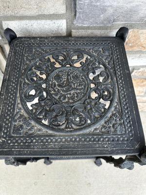 CAST IRON PATIO TABLE