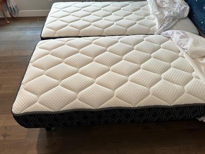 SPLIT KING DENVER MATTRESS ADJUSTABLE BED WITH REMOTES