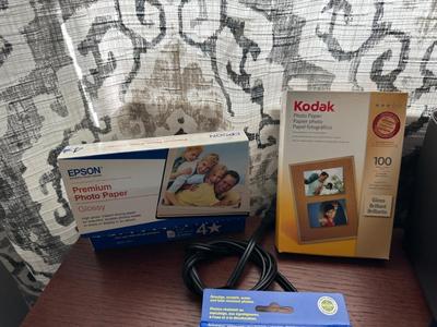 HP ENVY PHOTO 7155 PRINTER WITH EXTRAS