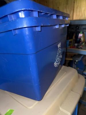Sale Photo Thumbnail #37: G139-totes and recycle bins