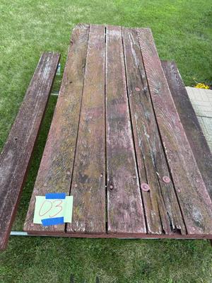 Sale Photo Thumbnail #139: O3-Picnic Table