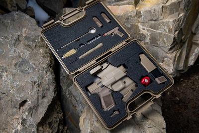 Sale Photo Thumbnail #263: MANUFACTURER: CANIK
FAMILY: METE Series
MODEL: METE MC9
TYPE: Semi-Auto Pistol
ITEM GROUP: Centerfire Polymer Pistols
ACTION: Striker Fired
CALIBER/GAUGE: 9mm
FINISH: Flat Dark Earth Cerakote
FINISH TYPE: Applied Finish
STOCK/GRIPS: FDE Polymer
BARREL: 3.