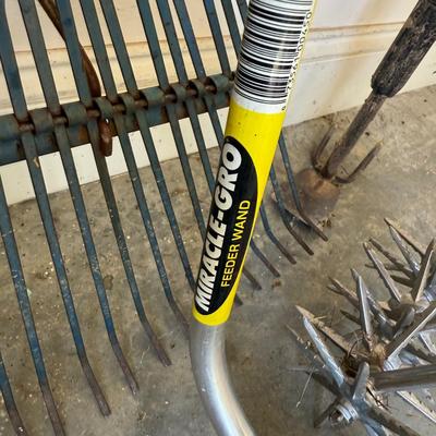 Assortment of Garden Tools & Accessories (G-HS)