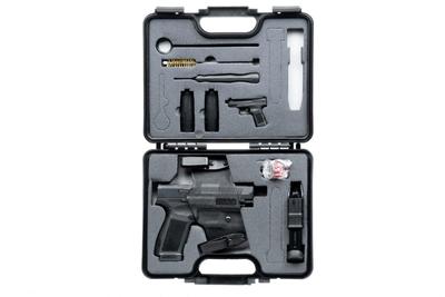 Sale Photo Thumbnail #271: MANUFACTURER: CANIK
FAMILY: METE Series
MODEL: METE MC9LS
TYPE: Semi-Auto Pistol
ITEM GROUP: Centerfire Polymer Pistols
ACTION: Striker Fired
CALIBER/GAUGE: 9mm
FINISH: Black Nitride
FINISH TYPE: Applied Finish
STOCK/GRIPS: Black Polymer
BARREL: 3.5"
OVER