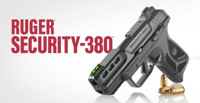 Sale Photo Thumbnail #281: MANUFACTURER: Ruger
FAMILY: Security Series
MODEL: Security-380
TYPE: Semi-Auto Pistol
ITEM GROUP: Centerfire Polymer Pistols
ACTION: Double Action Only
CALIBER/GAUGE: 380 ACP
FINISH: Black Oxide
FINISH TYPE: Black
FRAME: Polymer Frame
STOCK/GRIPS: Black 