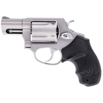 Sale Photo Thumbnail #292: MANUFACTURER: Taurus
FAMILY: 605 Series
MODEL: 605
TYPE: Revolver
ITEM GROUP: Double Action Centerfire Conceal Revolver
ACTION: Double / Single Action
CALIBER/GAUGE: 357 Magnum | 38 Special
FINISH: Stainless
FINISH TYPE: Stainless Steel
FRAME: Steel Frame