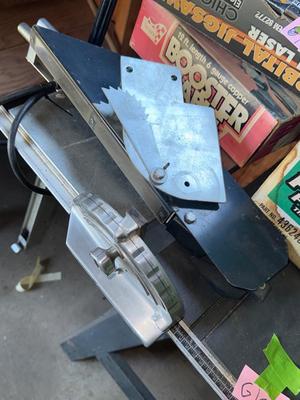 Sale Photo Thumbnail #203: G105-Table for saw