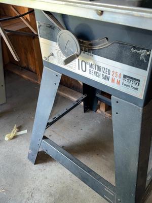 Sale Photo Thumbnail #202: G105-Table for saw