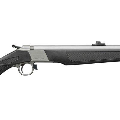 Sale Photo Thumbnail #340: MANUFACTURER: CVA
FAMILY: Wolf Series
MODEL: Wolf V2
TYPE: Muzzleloader
ITEM GROUP: Muzzleloaders
ACTION: Single Shot
CALIBER/GAUGE: .50 Caliber
FINISH: Stainless
FINISH TYPE: Stainless Steel
STOCK: Synthetic Stock
STOCK/GRIPS: Black Synthetic
BARREL: 24"