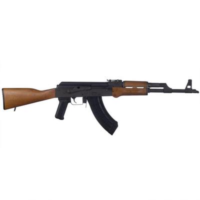 Sale Photo Thumbnail #343: MANUFACTURER: Century Arms
FAMILY: VSKA Series
MODEL: VSKA
TYPE: Rifle
ITEM GROUP: Tactical Centerfire Semi-Auto Rifles
ACTION: Semi-Auto
CALIBER/GAUGE: 7.62 x 39mm
FINISH: Matte Black
FINISH TYPE: Black
STOCK: Wood Stock
STOCK/GRIPS: Wood Stock & Handgua