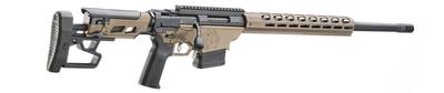 Sale Photo Thumbnail #349: MANUFACTURER: Ruger
FAMILY: Precision Rifle Series
MODEL: Precision Rifle
TYPE: Rifle
ITEM GROUP: Tactical Bolt Action Rifles
ACTION: Bolt Action
CALIBER/GAUGE: 6.5 Creedmoor
FINISH: Smoked Bronze Cerakote
FINISH TYPE: Applied Finish
STOCK: Collapsible / 