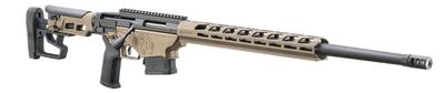 Sale Photo Thumbnail #347: MANUFACTURER: Ruger
FAMILY: Precision Rifle Series
MODEL: Precision Rifle
TYPE: Rifle
ITEM GROUP: Tactical Bolt Action Rifles
ACTION: Bolt Action
CALIBER/GAUGE: 6.5 Creedmoor
FINISH: Smoked Bronze Cerakote
FINISH TYPE: Applied Finish
STOCK: Collapsible / 