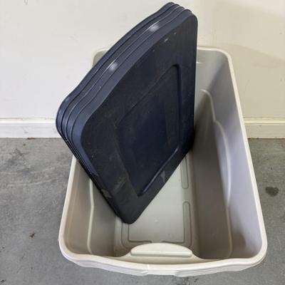Rubbermaid Storage Totes, Lights, & Extension Cords (G-HS)