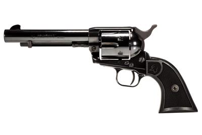 Sale Photo Thumbnail #374: MANUFACTURER: Taurus
FAMILY: Deputy Series
MODEL: Deputy
TYPE: Revolver
ITEM GROUP: Single Action Centerfire Revolvers
ACTION: Single Action
CALIBER/GAUGE: 45 Colt
FINISH: Matte Blued
FINISH TYPE: Blued
FRAME: Steel Frame
STOCK/GRIPS: Black Polymer
BARREL