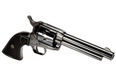 Sale Photo Thumbnail #375: MANUFACTURER: Taurus
FAMILY: Deputy Series
MODEL: Deputy
TYPE: Revolver
ITEM GROUP: Single Action Centerfire Revolvers
ACTION: Single Action
CALIBER/GAUGE: 45 Colt
FINISH: Matte Blued
FINISH TYPE: Blued
FRAME: Steel Frame
STOCK/GRIPS: Black Polymer
BARREL