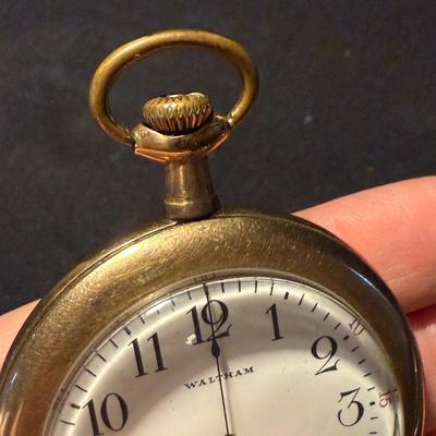 Three Pocket Watches incl. Waltham 15 Jewels (K-HS)
